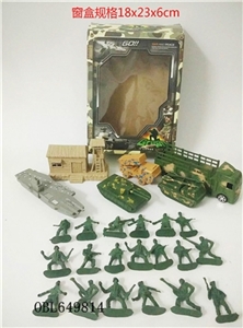 A soldier military suit - OBL649814
