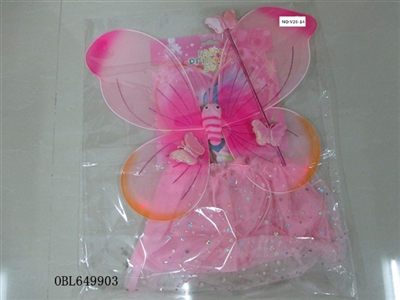 Butterfly wings with skirt Angel good hair clips - OBL649903