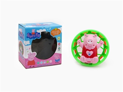 Hot wheels pepe pigs (music) colorful lights - OBL650084