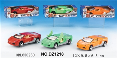 Electric universal dance lamborghini car orange/red/green - OBL650230