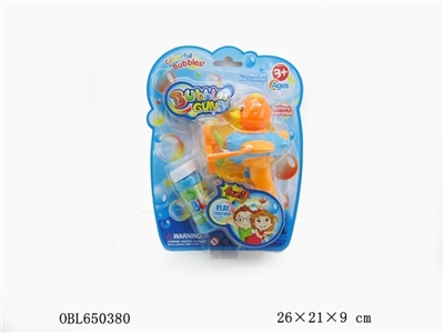 Electric duck colorful bubble gun - OBL650380