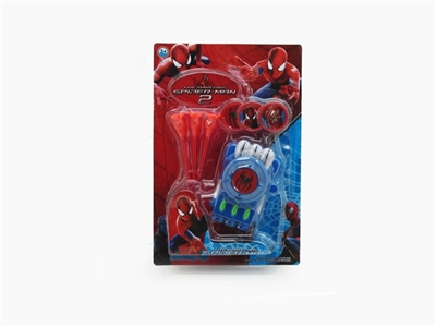 The new spider-man: watch the emitter Flying saucer 3 suction cups bullet 3 package (light electric) - OBL650487