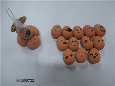 6 cm mesh bag 4 grain of expression eggs bounce the ball - OBL650722