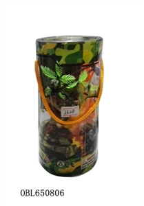 Flying saucer military dinosaur assembled suits - OBL650806