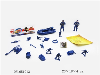 The police set in English - OBL651013