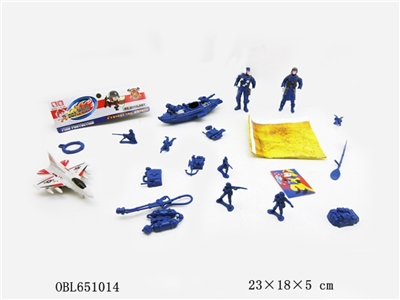 The police set in English - OBL651014