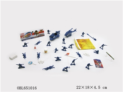 The police set in English - OBL651016