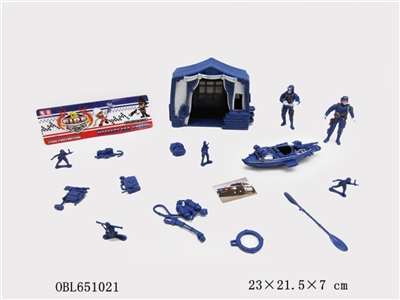 The police set in English - OBL651021