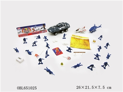 The police set in English - OBL651025