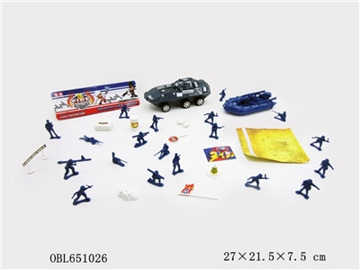 The police set in English - OBL651026