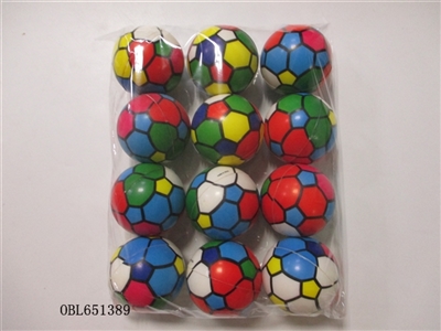 12 only 6.3 cm color football zhuang PU ball - OBL651389