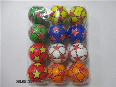 12 only 6.3 cm pentagram football zhuang PU ball - OBL651390