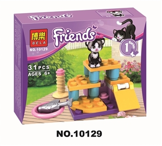 31 PCS girl series of building blocks - OBL651447