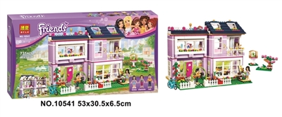 731 PCS girl series of building blocks - OBL651472