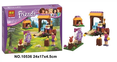 117 PCS girl series of building blocks - OBL651474