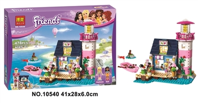 478 PCS girl series of building blocks - OBL651476