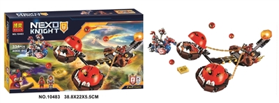 334 PCS knight series of building blocks - OBL651494