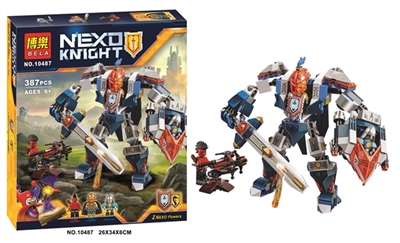 387 PCS knight series of building blocks - OBL651498