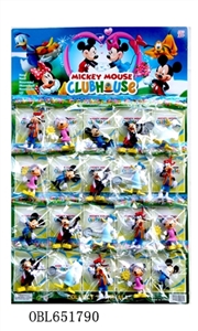 3 inch cartoon mickey single plastic bags 5 20 big plate - OBL651790