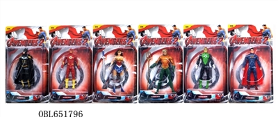 6 inches high imitation justice league one outfit (lamp) accessories paragraph 6 - OBL651796