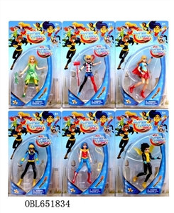 6 inches high imitation superhero girl single card is installed (and relevant) 6 - OBL651834