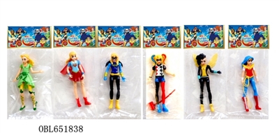 6 inches high imitation superhero girl only (and relevant) accessories bag 6 - OBL651838