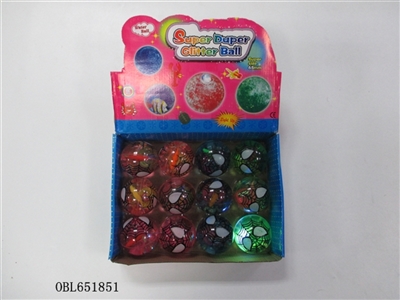 Box 12 cm spider web 6.5 zhuang cartoon add fish flash bounce the ball - OBL651851