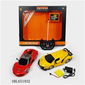 1：14四通遥控车 （兰博基尼 法拉利混装【包电】 - OBL651932