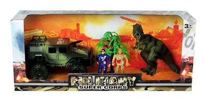 Military dinosaur suit - OBL652776