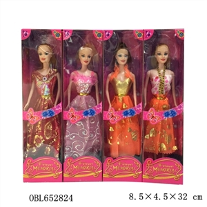 四款十一寸芭比半实身混装 - OBL652824
