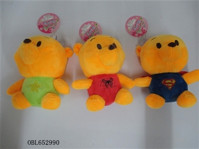 Plush pooh bear doll (with ropes) - OBL652990