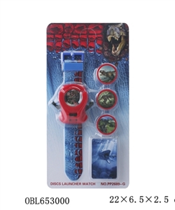 Electronic watch dinosaurs launchers - OBL653000