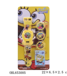 Spongebob squarepants electronic watch launchers - OBL653005