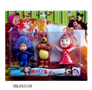 5.5 -inch Martha and bear 3 only 1 only lamp (3) - OBL653136