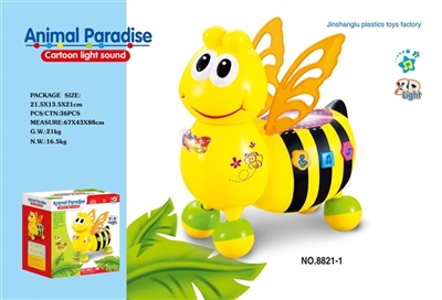 Electric cartoon educational bees - OBL653380