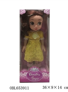 Historical Disney cartoon characters 16-inch empty handed music bell princess - OBL653911