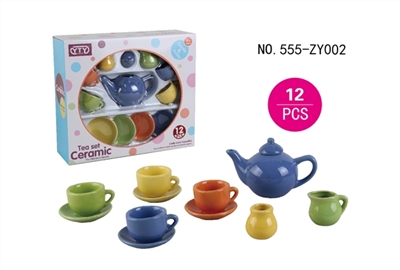 Ceramic teapot: glaze in the circle - OBL653994