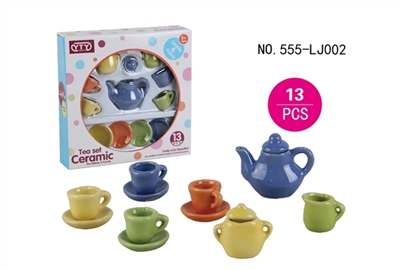 Ceramic teapot: small water chestnut colored glaze - OBL654017