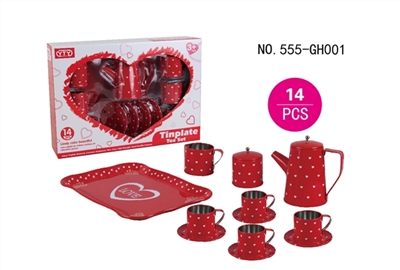 Tin pot: high pot of hearts - OBL654019