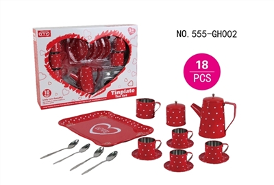 Tin pot: high pot of hearts - OBL654020