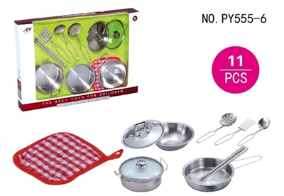 Stainless steel tableware with glass cover - OBL654024