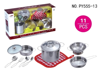 Stainless steel tableware with glass cover - OBL654027