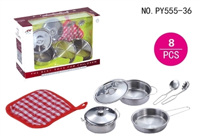 Stainless steel tableware with a handkerchief - OBL654038