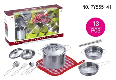 Stainless steel tableware with a handkerchief - OBL654042
