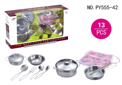 Stainless steel tableware with apron - OBL654043