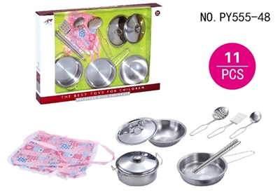 Stainless steel tableware with apron - OBL654048