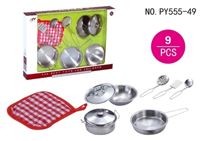 Stainless steel tableware with a handkerchief - OBL654049