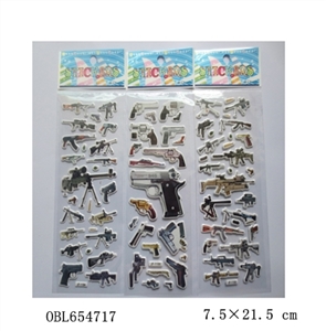 Bubble gun model stickers - OBL654717
