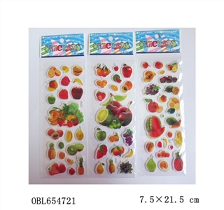 Fruit a bubble stickers - OBL654721