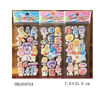 Sailor moon bubble stickers - OBL654724